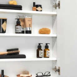 Tiger Spiegelkast S-Line 80cm Sneeuwwit -Badkamer Winkel 123 1000