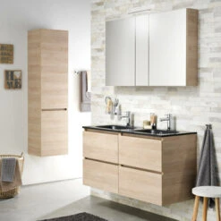 TIGER S-line Spiegelkast 120 Naturel Eik -Badkamer Winkel 123 1011