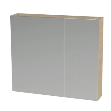 TIGER S-line Spiegelkast 80 Naturel Eik 3 TIGER S-line Spiegelkast 80 Naturel Eik
