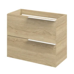 Tiger Badmeubelset Pocket 80 Cm Met 2 Lades Naturel Eik -Badkamer Winkel 123 1159