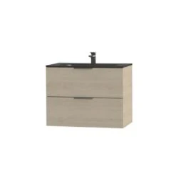 Tiger Studio Badkamermeubel 80 Cm Naturel Eiken Met Wastafel Polybeton Mat Zwart Greep Rvs Plat 7 Tiger Studio Badkamermeubel 80 Cm Naturel Eiken Met Wastafel Polybeton Mat Zwart Greep Rvs Plat -Badkamer Winkel 123 1182