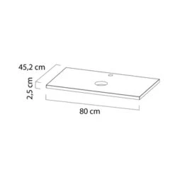 Tiger Karlo Badkamermeubelset 80 Cm Hoogglans Wit Met Wit Houten Wasblad En Glanzend Witte Keramische Waskom 17 Tiger Karlo Badkamermeubelset 80 Cm Hoogglans Wit Met Wit Houten Wasblad En Glanzend Witte Keramische Waskom -Badkamer Winkel 123 1202