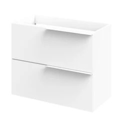 Tiger Badmeubelset Pocket 80 Cm Met 2 Lades Wit -Badkamer Winkel 123 1287