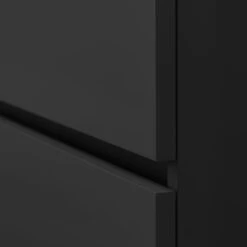 Tiger Badkamermeubel Karlo 60 Cm Mat Zwart Met Witte Wastafel -Badkamer Winkel 123 1417