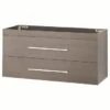 GAMMA Style Onderkast Eiken Donkergrijs 90 Cm -Badkamer Winkel 123 1526