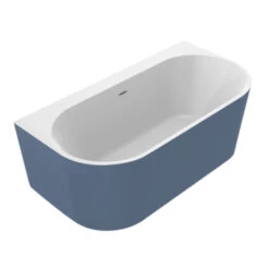 Allibert Bad Ondina Vrijstaand Blauw Mat 170x87 Cm