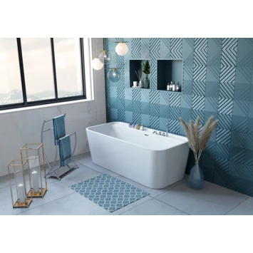 Allibert Bad Kolora Vrijstaand Wit Glanzend 170x78 Cm 4 Allibert Bad Kolora Vrijstaand Wit Glanzend 170x78 Cm - Afbeelding 2