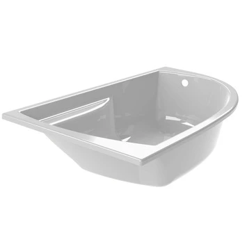 Allibert Diva Bad Asymetrisch Rechts Ca. 160x90 Cm 4 Allibert Diva Bad Asymetrisch Rechts Ca. 160x90 Cm - Afbeelding 2