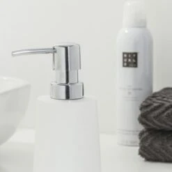 Sealskin Zeepdispenser Glossy Zilver 12 Sealskin Zeepdispenser Glossy Zilver -Badkamer Winkel 123 1670