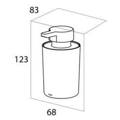 Tiger Zeepdispenser Urban Zwart -Badkamer Winkel 123 1679