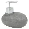 Wenko Zeepdispenser Pebblestone Grijs -Badkamer Winkel 123 1690