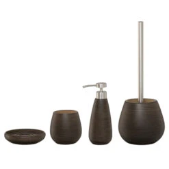 SEALSKIN Tiger Zeepdispenser Miyagi Hoog Wood -Badkamer Winkel 123 1696