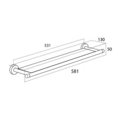 Tiger Planchet Boston Chroom -Badkamer Winkel 123 1710