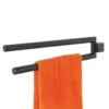 Tiger Handdoekrek Nomad Met Draaibare Armen Zwart -Badkamer Winkel 123 1748
