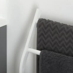 Sealskin Handdoekrek Modern Metaal Wit -Badkamer Winkel 123 1785