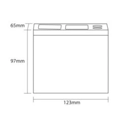 Sealskin Tandenborstelhouder Grace Wit 19 Sealskin Tandenborstelhouder Grace Wit -Badkamer Winkel 123 1914