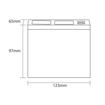Sealskin Tandenborstelhouder Grace Wit 11 Sealskin Tandenborstelhouder Grace Wit - Afbeelding 9