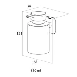 Tiger Zeepdispenser Colar Hangend RVS -Badkamer Winkel 123 1986