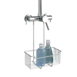 Wenko Douchecaddy Milo Om Aan Kraan Te Hangen Glanzend RVS