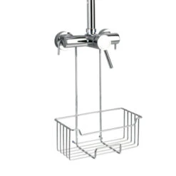 Wenko Douchecaddy Milo Om Aan Kraan Te Hangen Glanzend RVS -Badkamer Winkel 123 2000