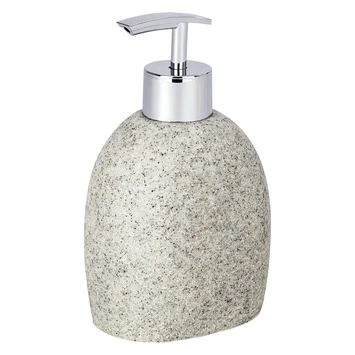 Wenko Zeepdispenser Puro Lichtgrijs 3 Wenko Zeepdispenser Puro Lichtgrijs