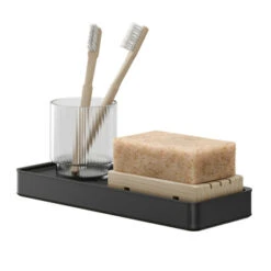 Tiger Planchet Carv 28 Cm Zwart -Badkamer Winkel 123 2178