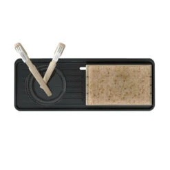 Tiger Planchet Carv 28 Cm Zwart -Badkamer Winkel 123 2181