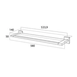 Tiger Planchet Items RVS 9 Tiger Planchet Items RVS -Badkamer Winkel 123 2194