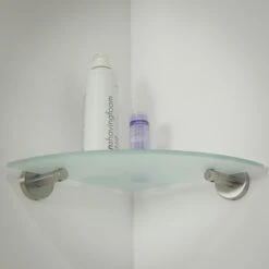 Tiger Hoekplanchet Boston RVS -Badkamer Winkel 123 2224