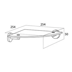 Tiger Hoekplanchet Boston Chroom 9 Tiger Hoekplanchet Boston Chroom -Badkamer Winkel 123 2248