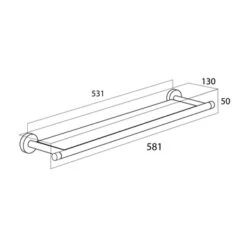 Tiger Planchet Boston RVS -Badkamer Winkel 123 2279