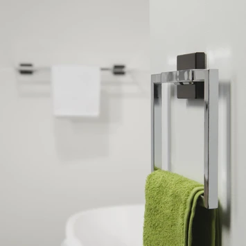 Tiger Zenna Handdoekring Chroom/wenge 6 Tiger Zenna Handdoekring Chroom/wenge - Afbeelding 4