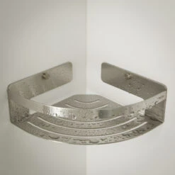 Tiger Caddy Hoekkorf Klein RVS -Badkamer Winkel 123 2346