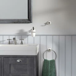 Tiger Ivy Zeepdispenser 200ml Chroom/wit Keramiek -Badkamer Winkel 123 2376