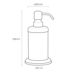 Sealskin Zeepdispenser Acero Taupe -Badkamer Winkel 123 2399