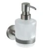 Haceka Matglazen Zeepdispenser Kosmos Tec Hangend RVS 1 Haceka Matglazen Zeepdispenser Kosmos Tec Hangend RVS -Badkamer Winkel 123 2428