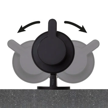 Tiger Zeepdispenser Tune Messing Zwart 6 Tiger Zeepdispenser Tune Messing Zwart - Afbeelding 4