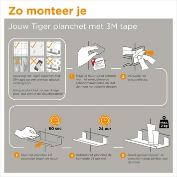 Tiger Planchet Colar 18 Cm Zwart 10 Tiger Planchet Colar 18 Cm Zwart - Afbeelding 8