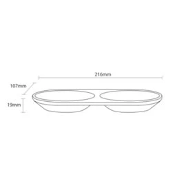 Sealskin Zeepbakje Conical Porselein Groen -Badkamer Winkel 123 2585