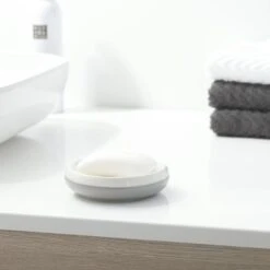 Sealskin Schaal Sphere Porcelein Licht Grijs -Badkamer Winkel 123 2600