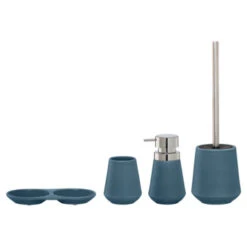 Sealskin Zeepbakje Conical Porselein Blauw -Badkamer Winkel 123 2716