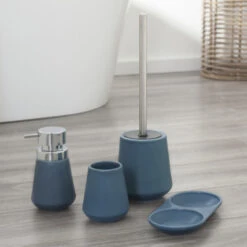 Sealskin Zeepbakje Conical Porselein Blauw -Badkamer Winkel 123 2717