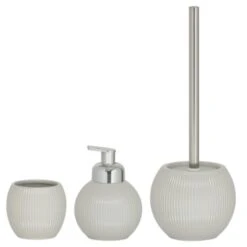 Sealskin Zeepdispenser Convex Lichtgrijs 10 Sealskin Zeepdispenser Convex Lichtgrijs -Badkamer Winkel 123 2741