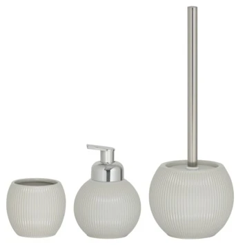 Sealskin Zeepdispenser Convex Lichtgrijs 5 Sealskin Zeepdispenser Convex Lichtgrijs - Afbeelding 3