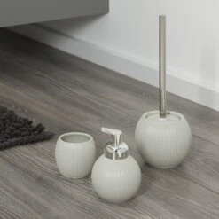 Sealskin Zeepdispenser Convex Lichtgrijs 12 Sealskin Zeepdispenser Convex Lichtgrijs -Badkamer Winkel 123 2743