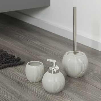 Sealskin Zeepdispenser Convex Lichtgrijs 7 Sealskin Zeepdispenser Convex Lichtgrijs - Afbeelding 5