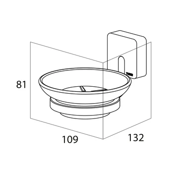 Tiger Zeepbakje Impuls Hangend RVS 6 Tiger Zeepbakje Impuls Hangend RVS - Afbeelding 4