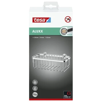 Tesa Doucherek Aluxx Enkel 92x250x125mm 4 Tesa Doucherek Aluxx Enkel 92x250x125mm - Afbeelding 2