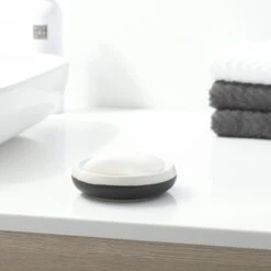 Sealskin Zeepbakje Sphere Zwart -Badkamer Winkel 123 2837