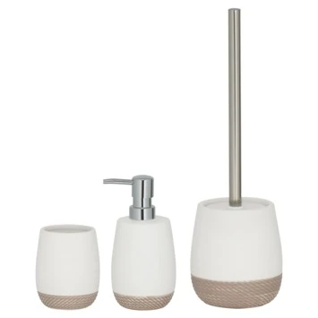 Sealskin Zeepdispenser Braid Wit 4 Sealskin Zeepdispenser Braid Wit - Afbeelding 2